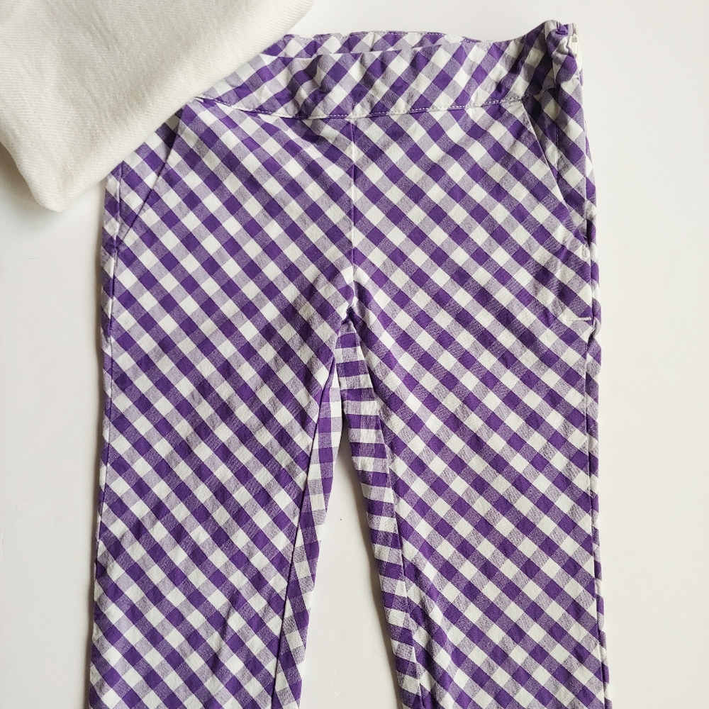 Janie and Jack Purple Pants - 3